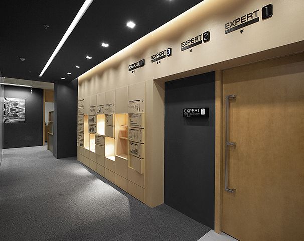 辦公室走廊空間設計實景圖