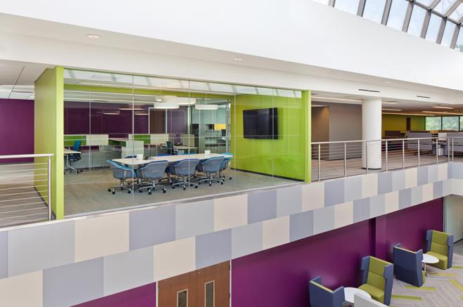 辦公室設計中的平面布置圖