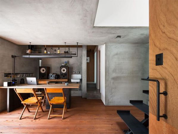 辦公室設計中的內嵌式公寓